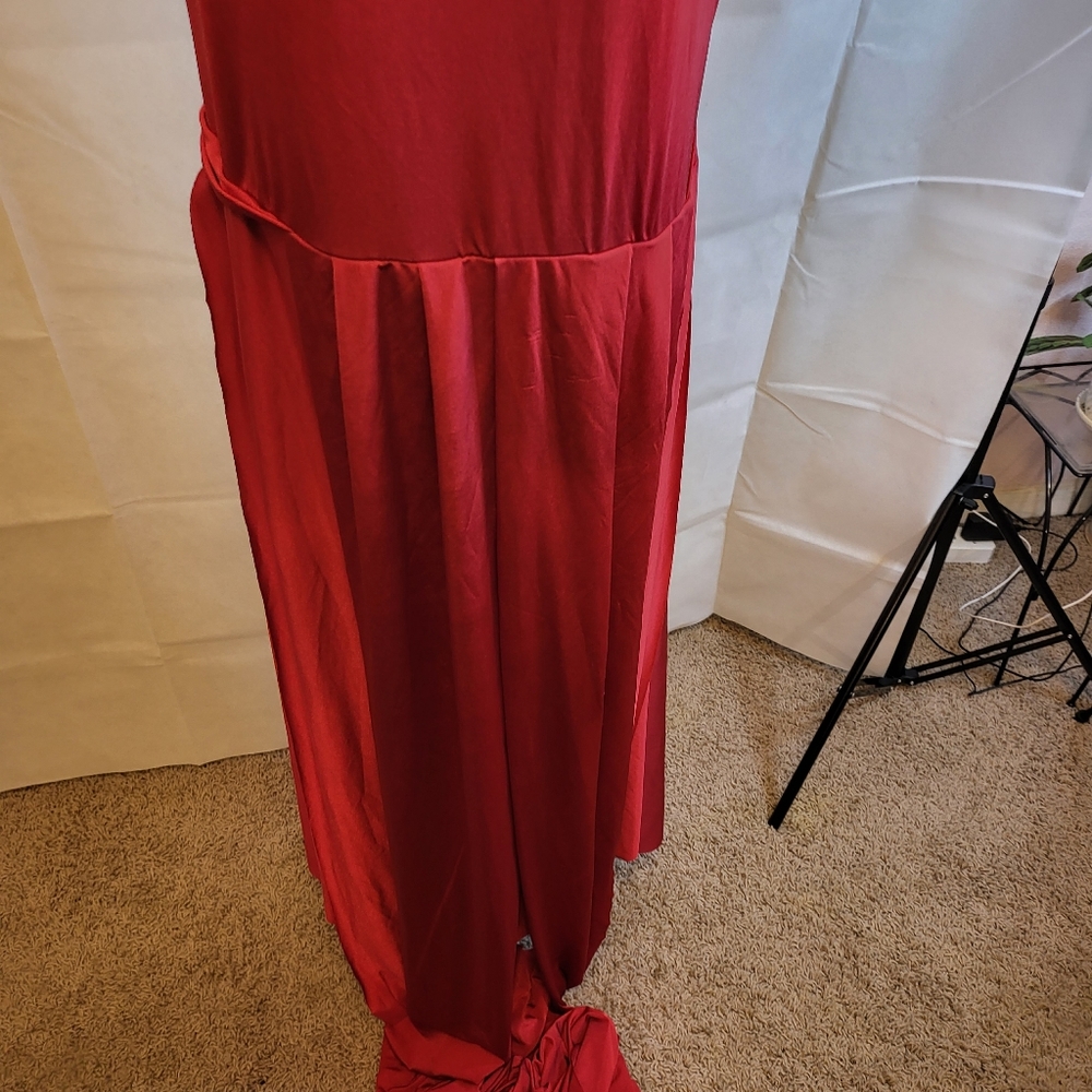 Red Convertable dress - Picture 2 of 4